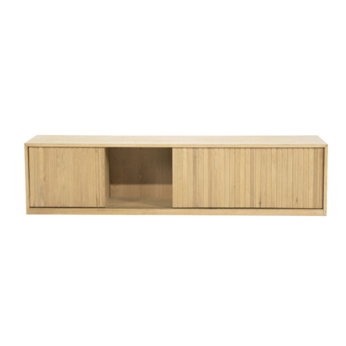 TV meubel Milo Eikenhout 180 cm - bruin - Afbeelding 15