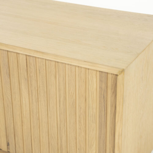 TV meubel Milo Eikenhout 180 cm - naturel - Afbeelding 10