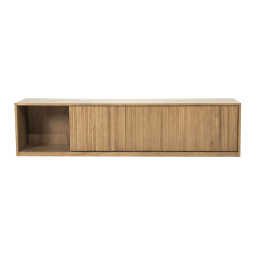 TV meubel Milo Eikenhout 180 cm - bruin - Afbeelding 9