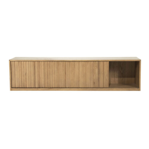 TV meubel Milo Eikenhout 180 cm - bruin - Afbeelding 7
