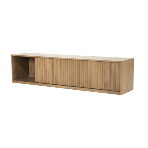 TV meubel Milo Eikenhout 180 cm - bruin - Afbeelding 5