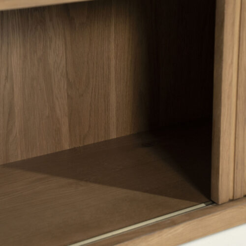 TV meubel Milo Eikenhout 180 cm - bruin - Afbeelding 14