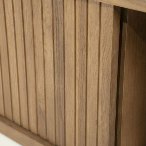 TV meubel Milo Eikenhout 180 cm - bruin - Afbeelding 11
