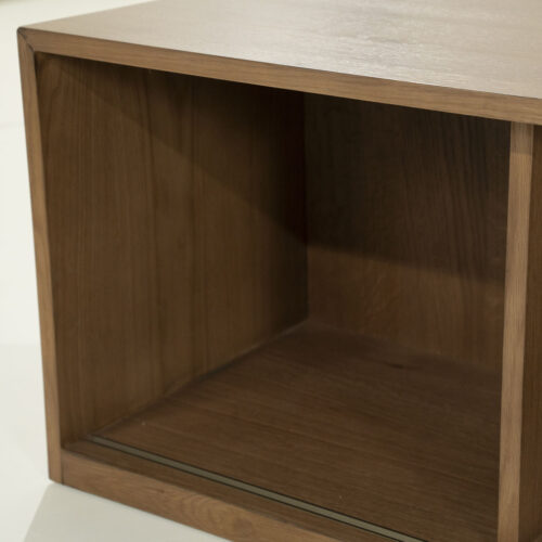 TV meubel Milo Eikenhout 240 cm - bruin - Afbeelding 10