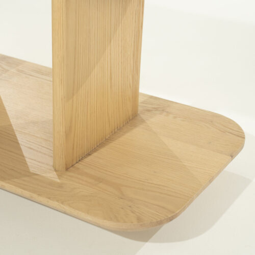 Bijzettafel Ty Eiken 90 x 40cm - Naturel - Afbeelding 7